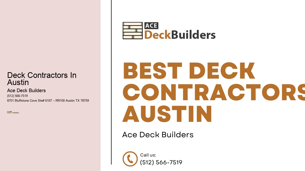 Deck Contractors In Austin 