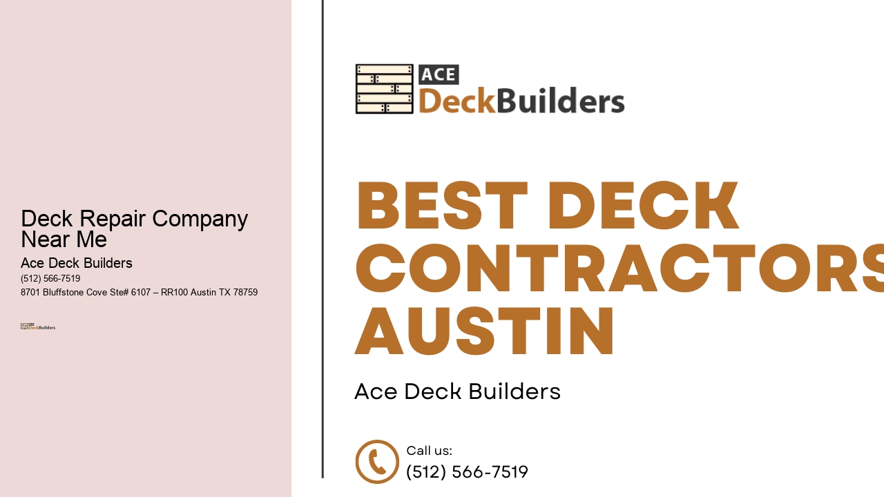 Deck Repair Company  Near Me