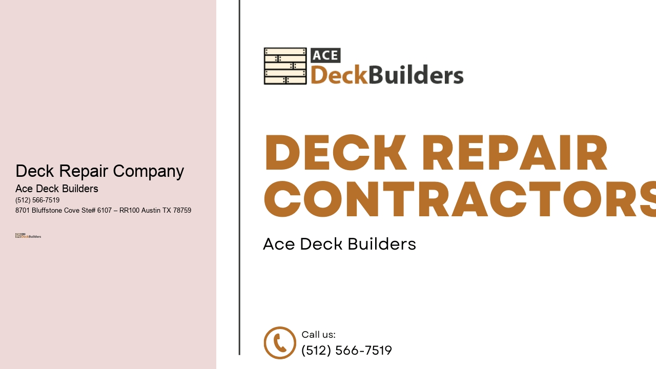 Deck Repair Company 