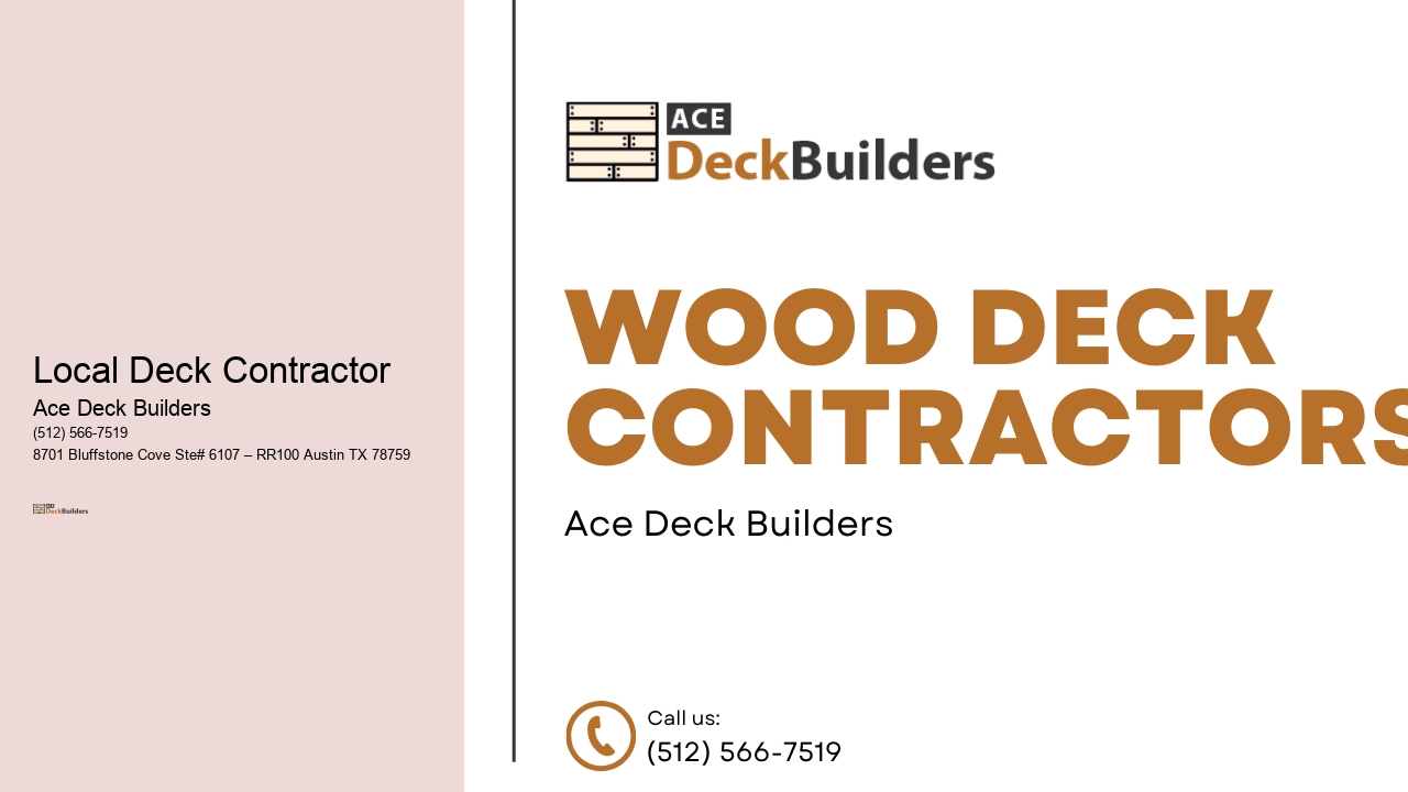 Local Deck Contractor 