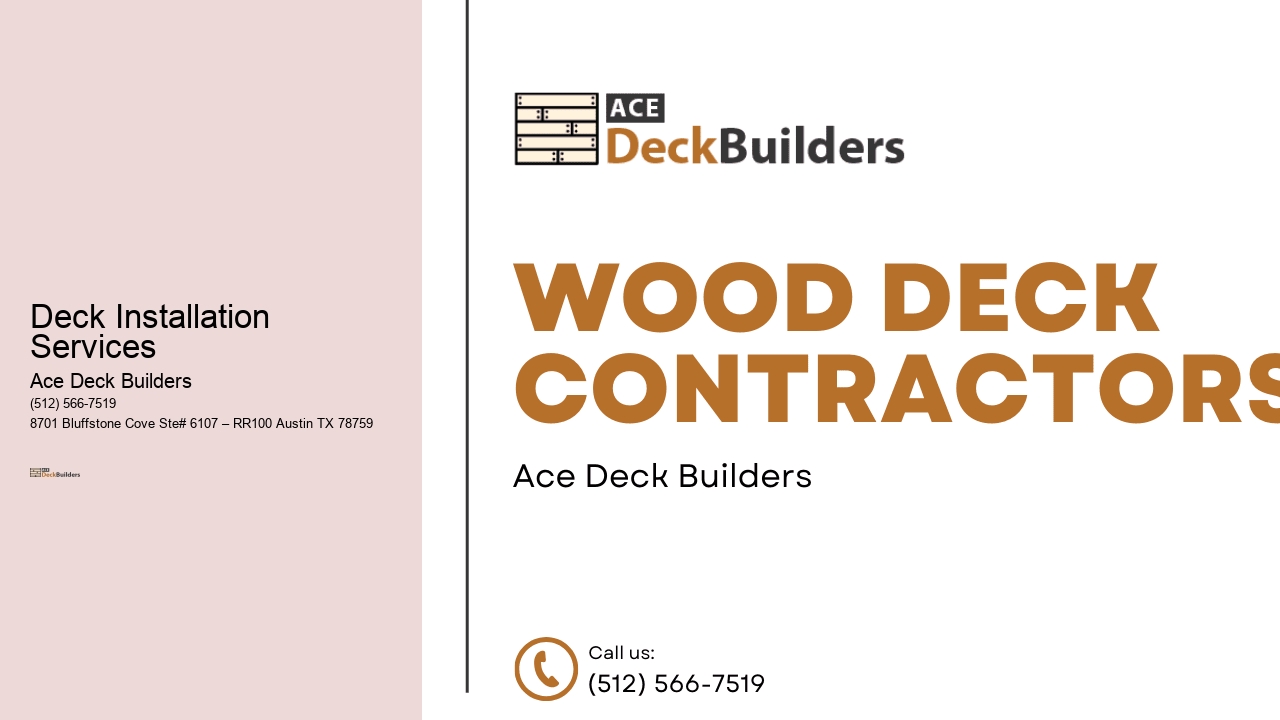 Deck Installation Services 