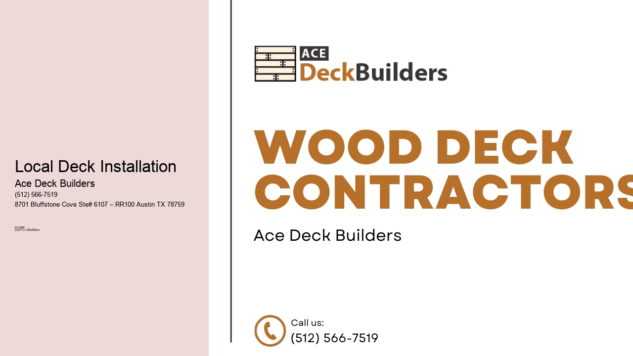 Local Deck Installation 