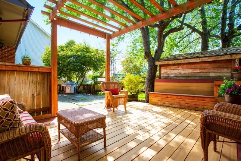 wood deck contractors near me