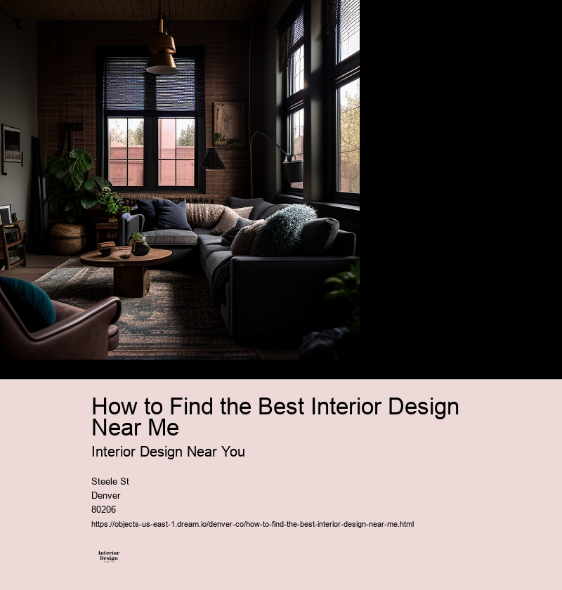How to Find the Best Interior Design Near Me 