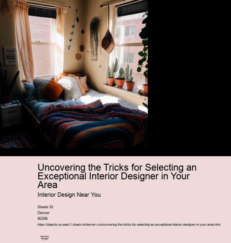 Uncovering the Tricks for Selecting an Exceptional Interior Designer in Your Area Interior Design Near You Introduction