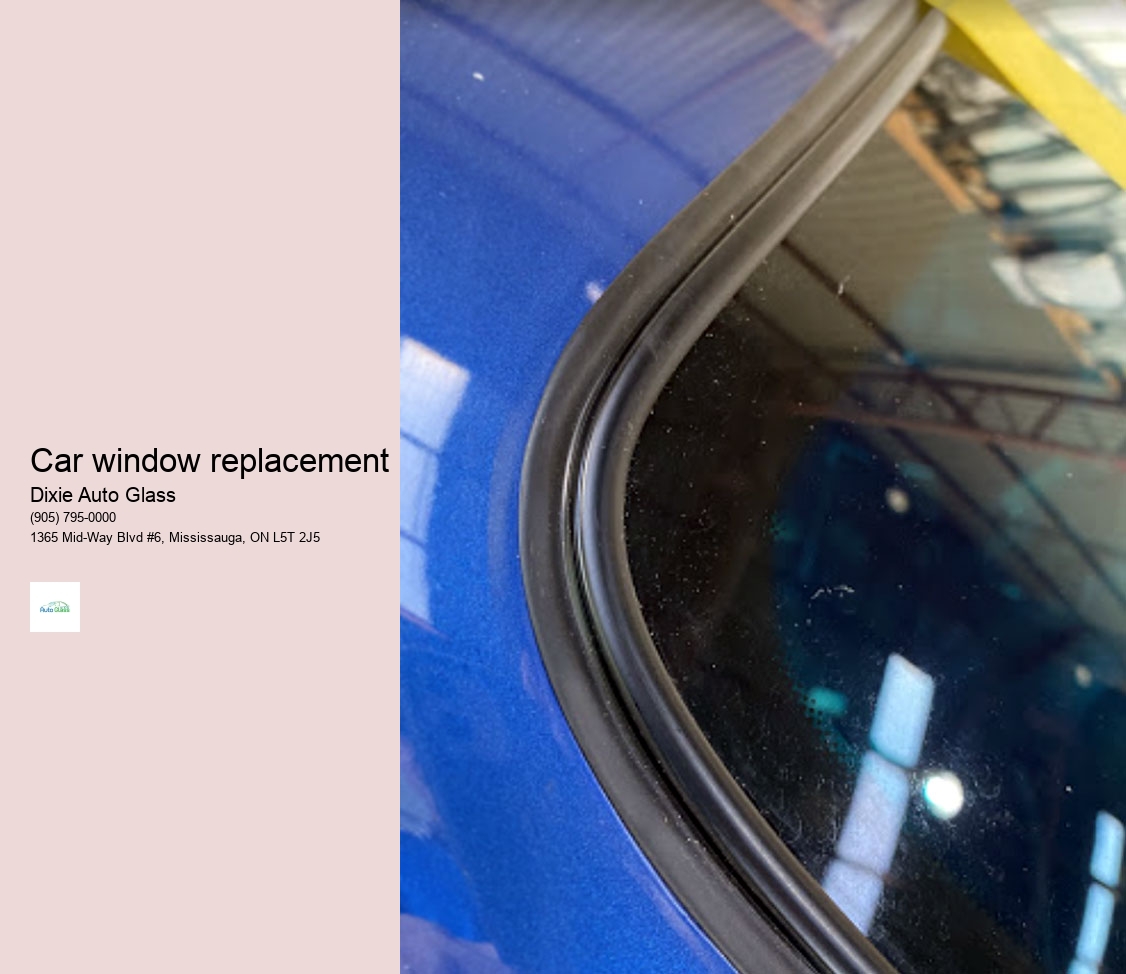 Car window replacement