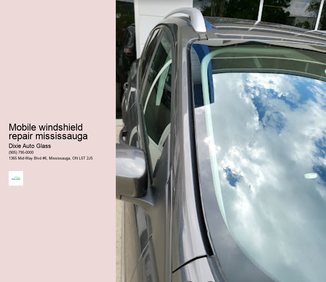 Mobile windshield repair mississauga