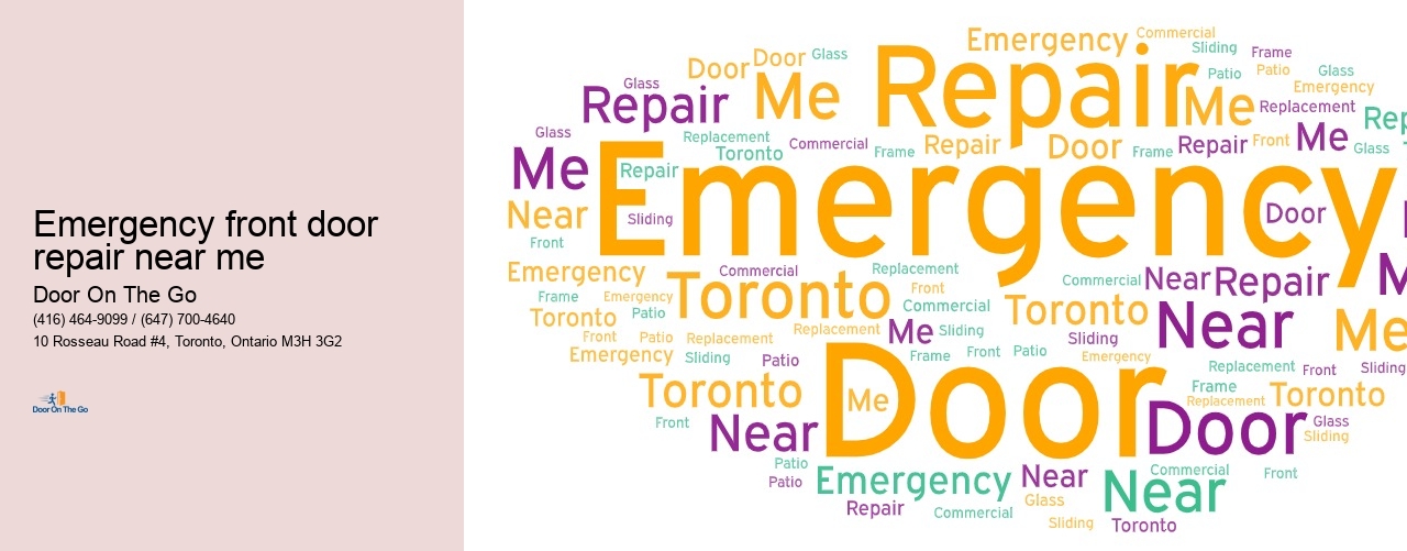 Emergency front door repair near me