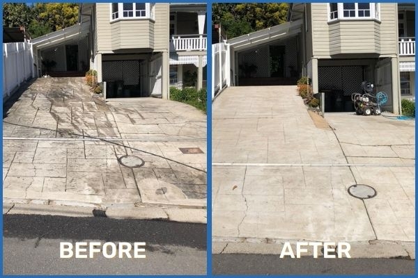 How does pressure cleaning enhance the appearance of my property?