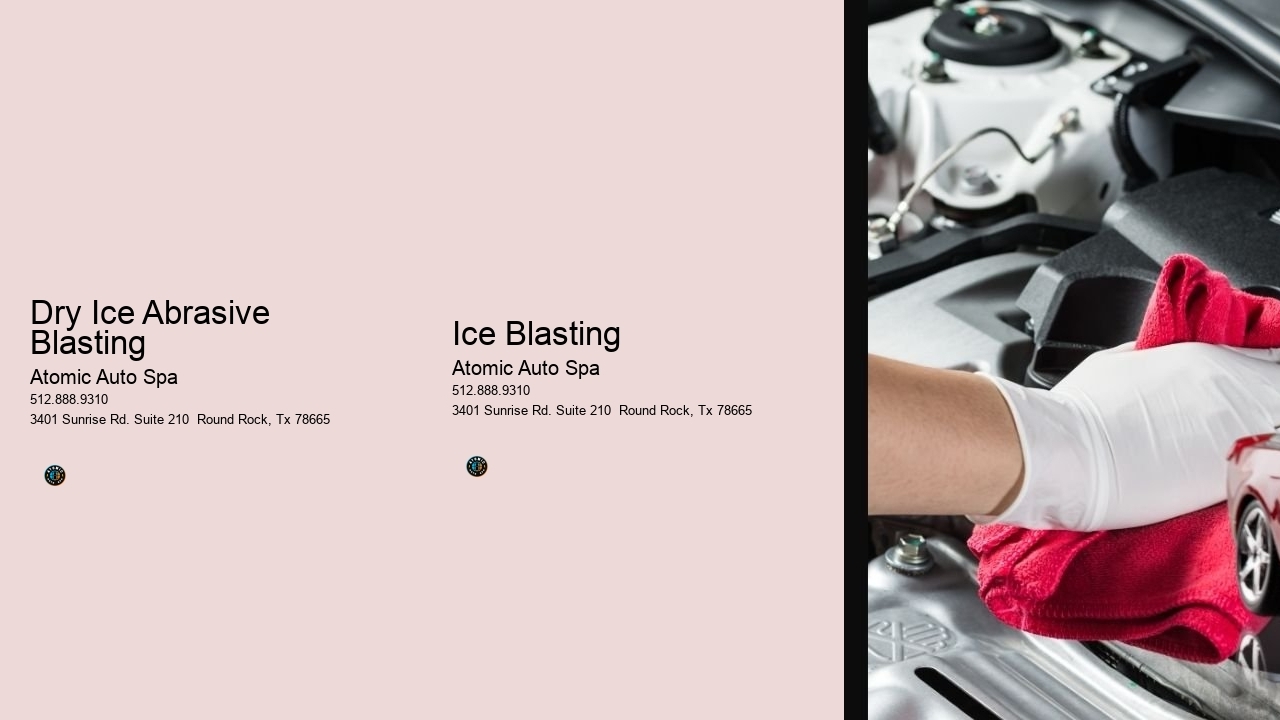Dry Ice Abrasive Blasting