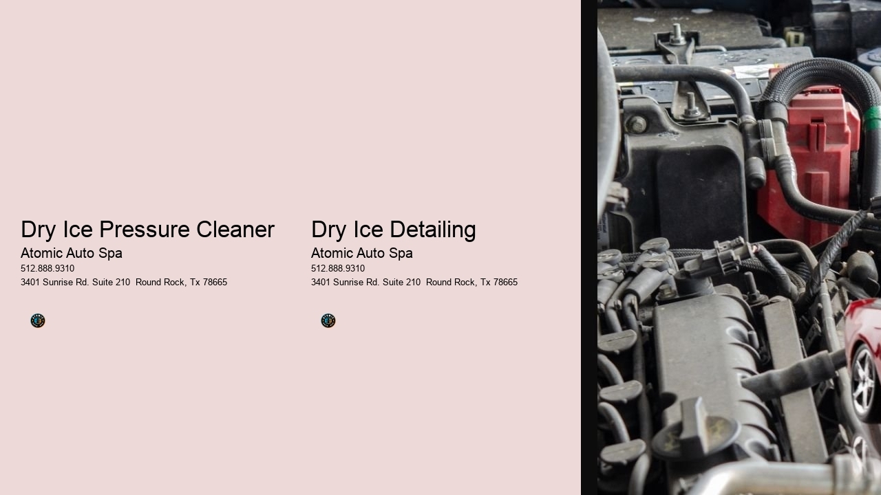Dry Ice Pressure Cleaner