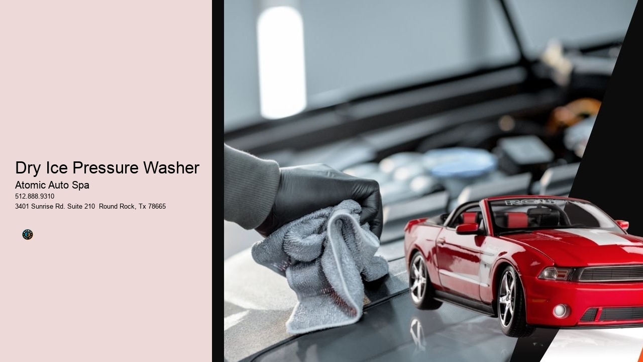 Dry Ice Pressure Washer