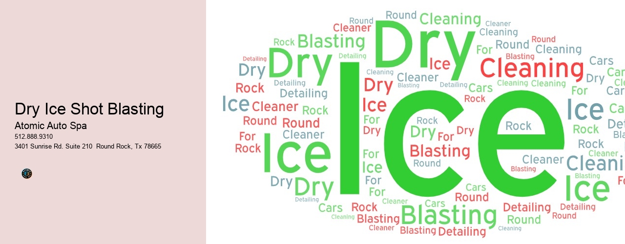 Dry Ice Shot Blasting