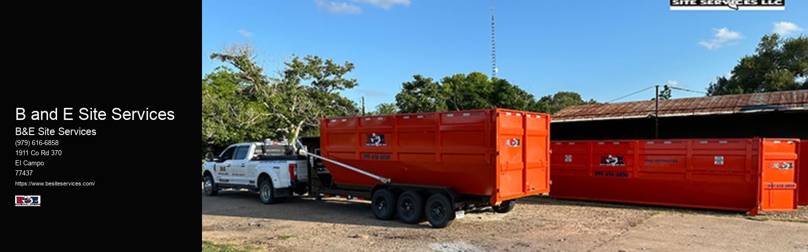 B and E Site Services