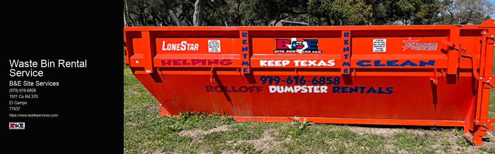Waste Bin Rental Service