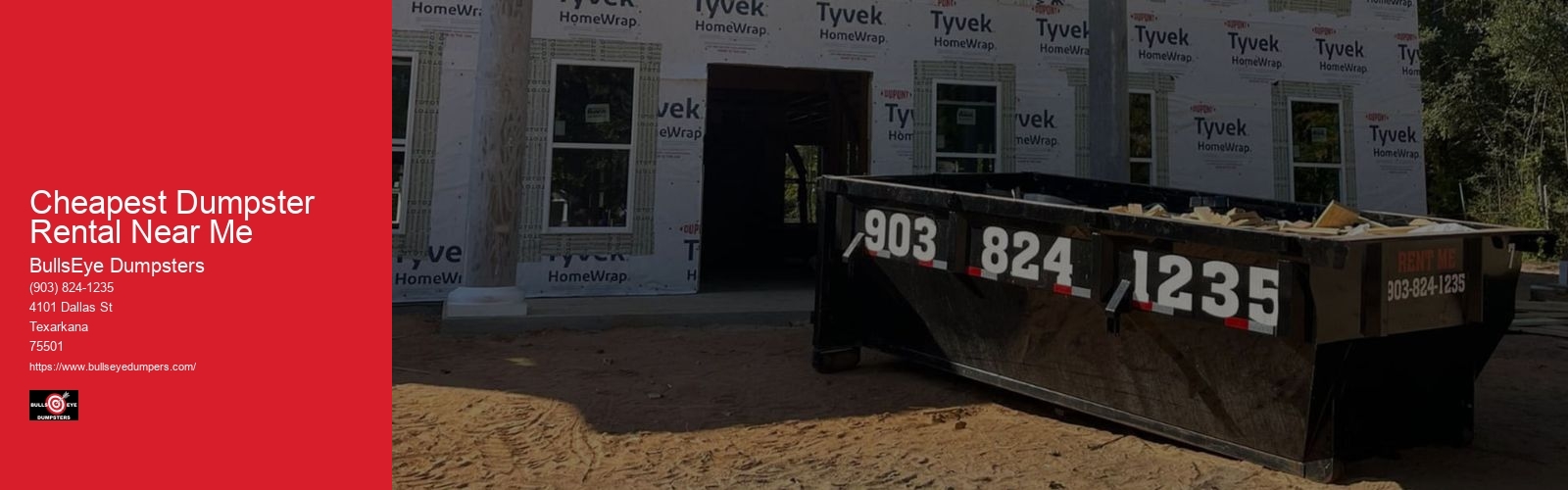 Cheapest Dumpster Rental Near Me