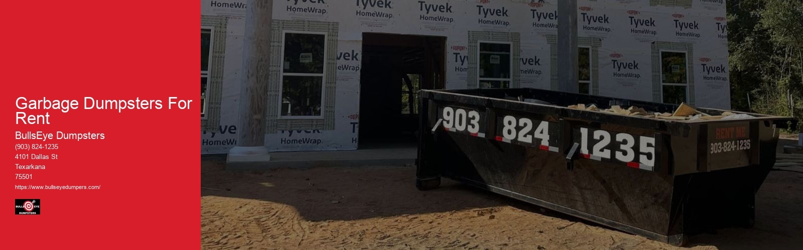 Garbage Dumpsters For Rent