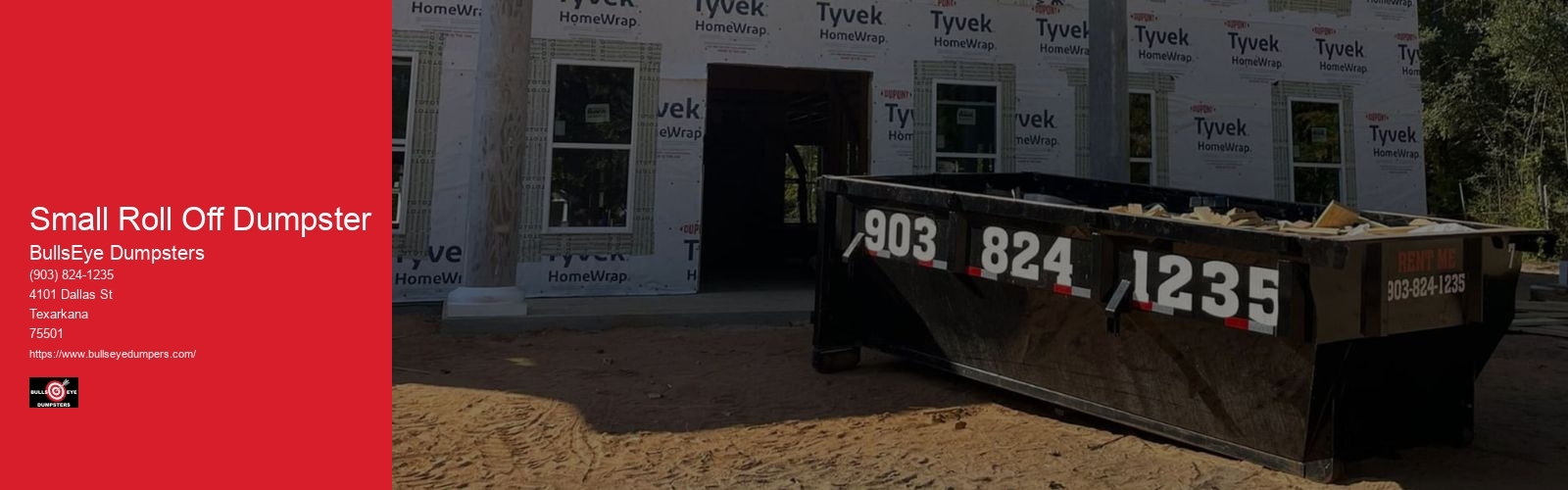 Small Roll Off Dumpster