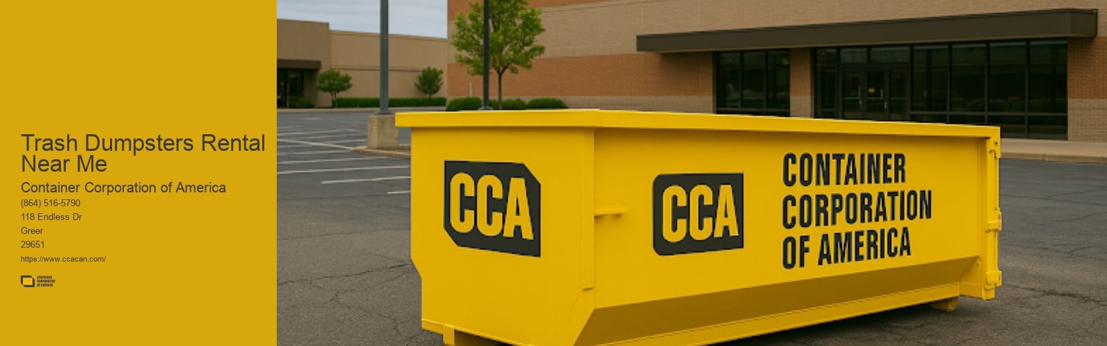 Trash Dumpsters Rental Near Me