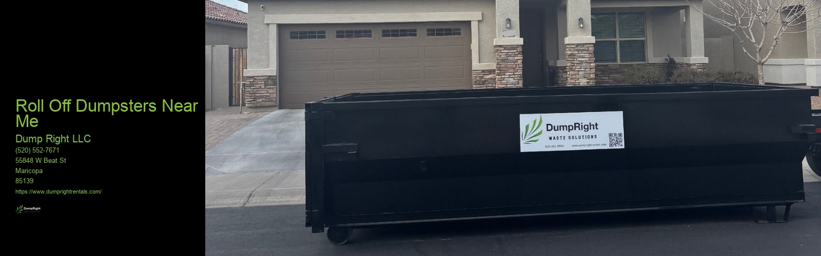 Roll Off Dumpsters Near Me
