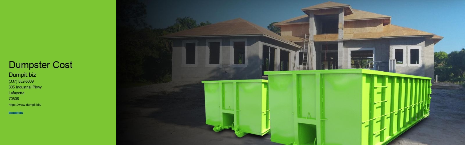Dumpster Cost