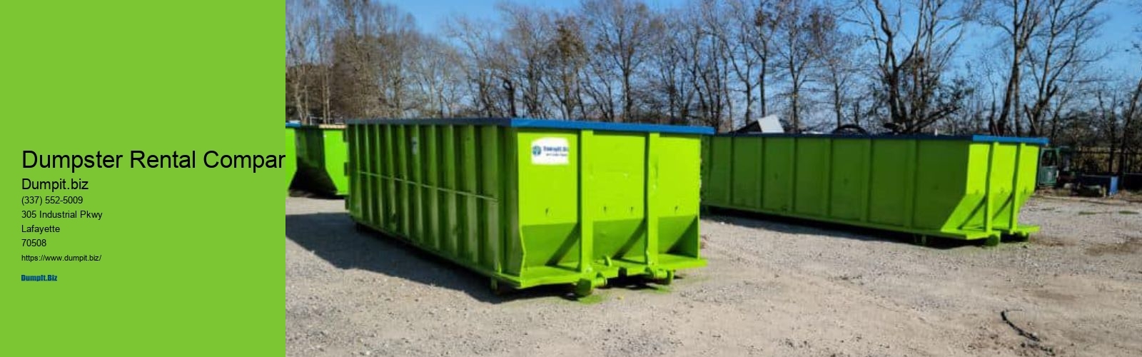 Dumpster Rental Company
