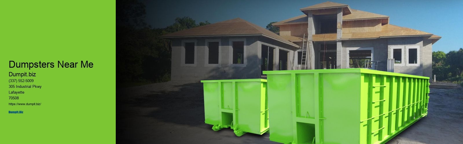 Dumpsters Near Me