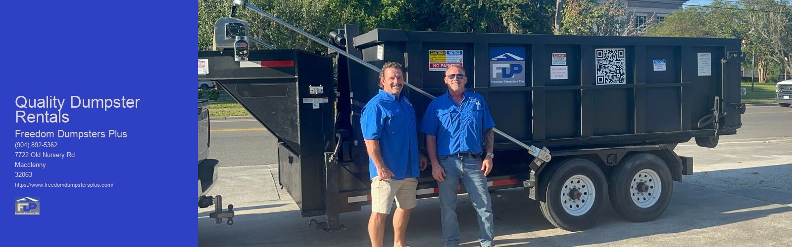 Quality Dumpster Rentals