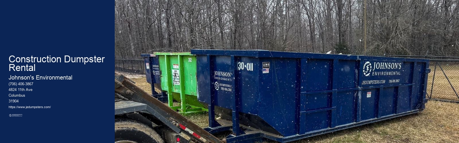 Construction Dumpster Rental