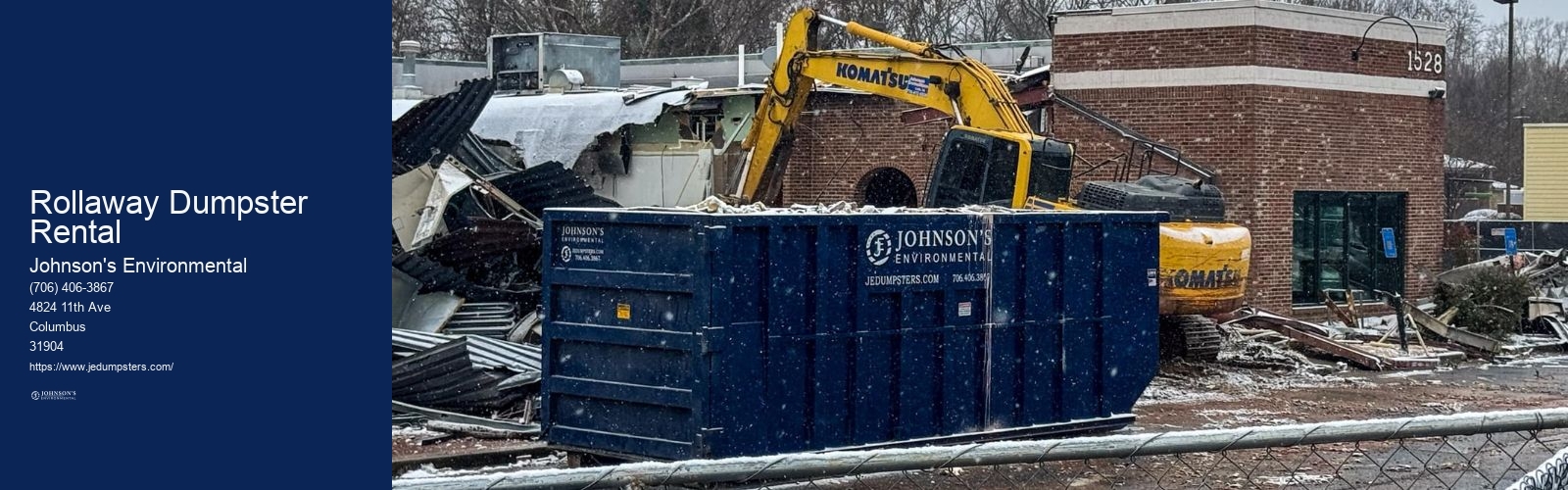 Rollaway Dumpster Rental