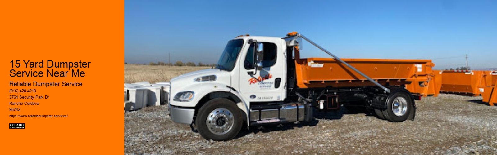 15 Yard Dumpster Service Near Me