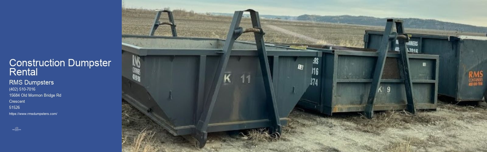 Construction Dumpster Rental