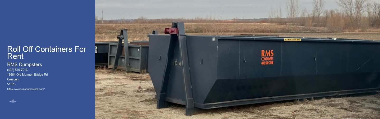 Roll Off Containers For Rent