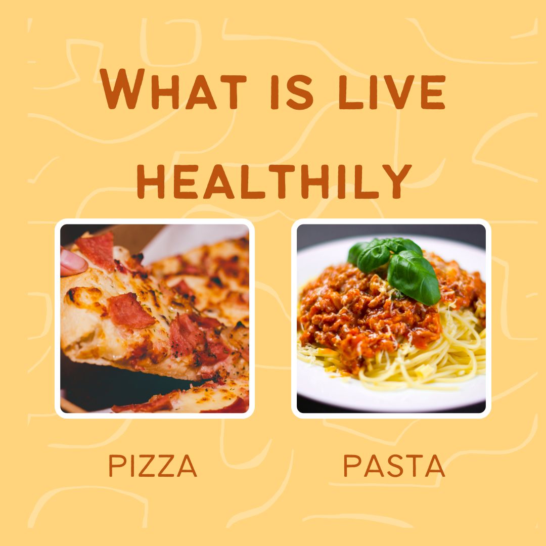 eating healthy food