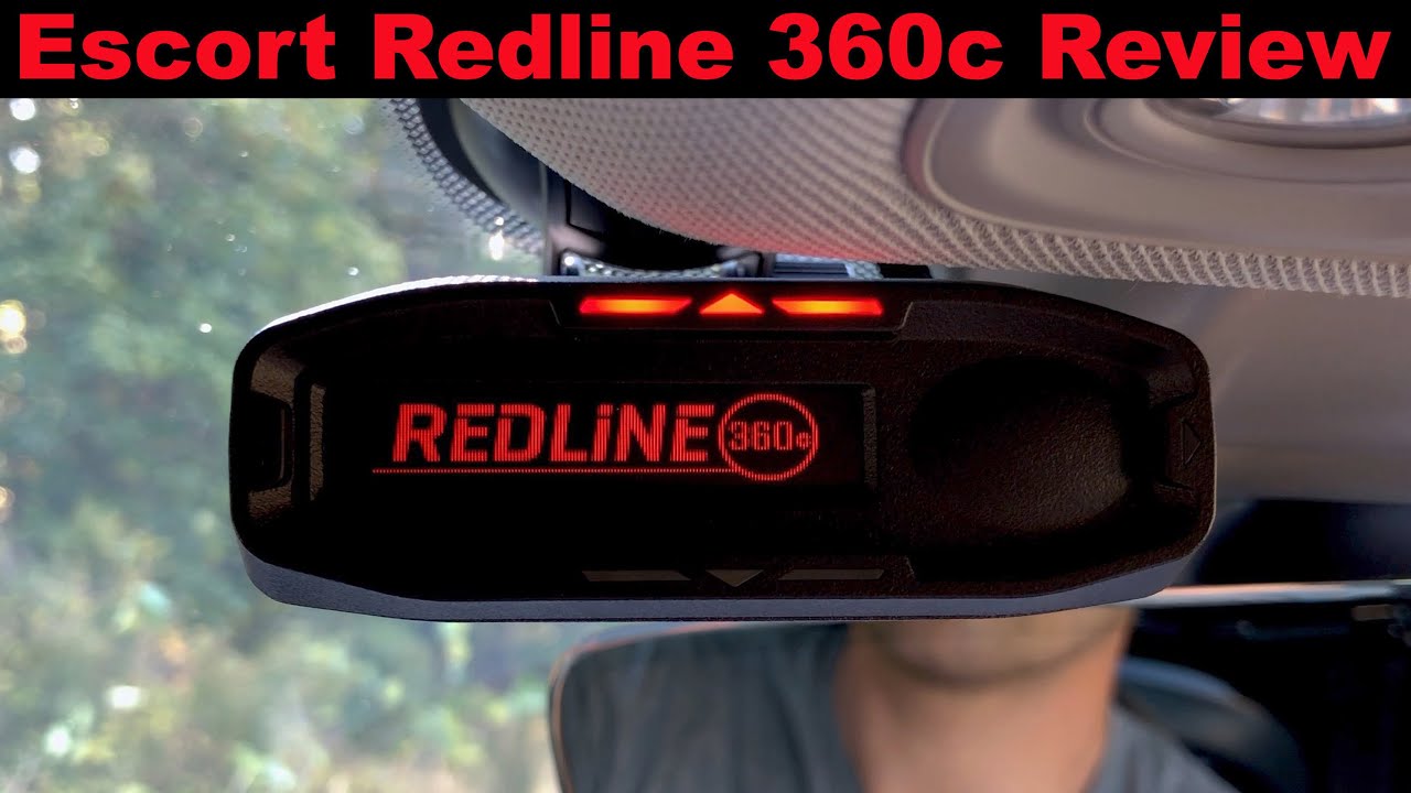 escort redline 360c how to use