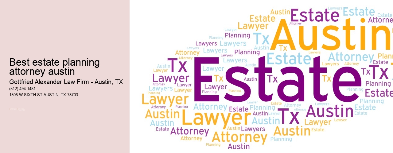Best estate planning attorney austin