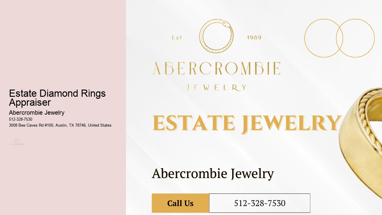 Estate Diamond Rings Appraiser