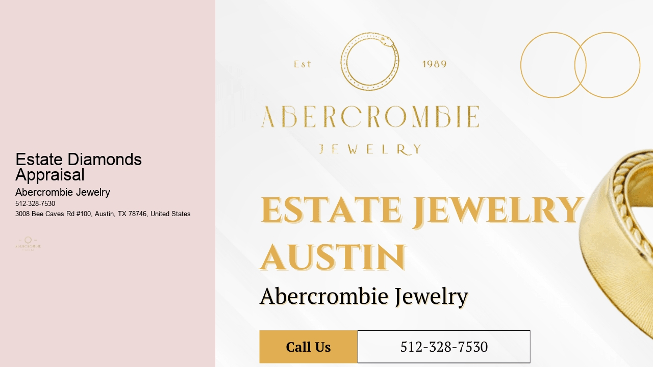 Estate Diamonds Appraisal