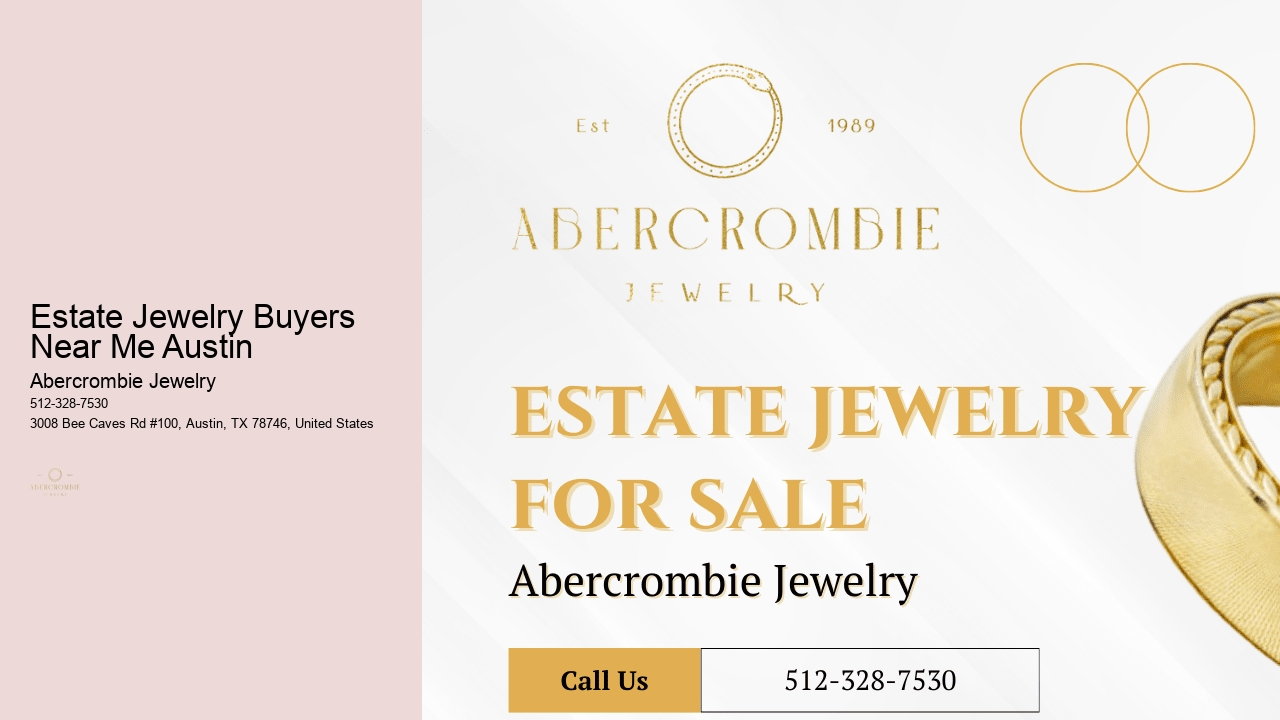 Estate Jewelry Buyers Near Me Austin