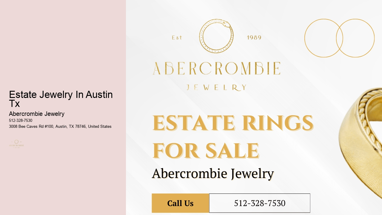 Estate Jewelry In Austin Tx