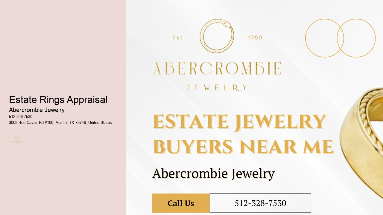 Estate Rings Appraisal