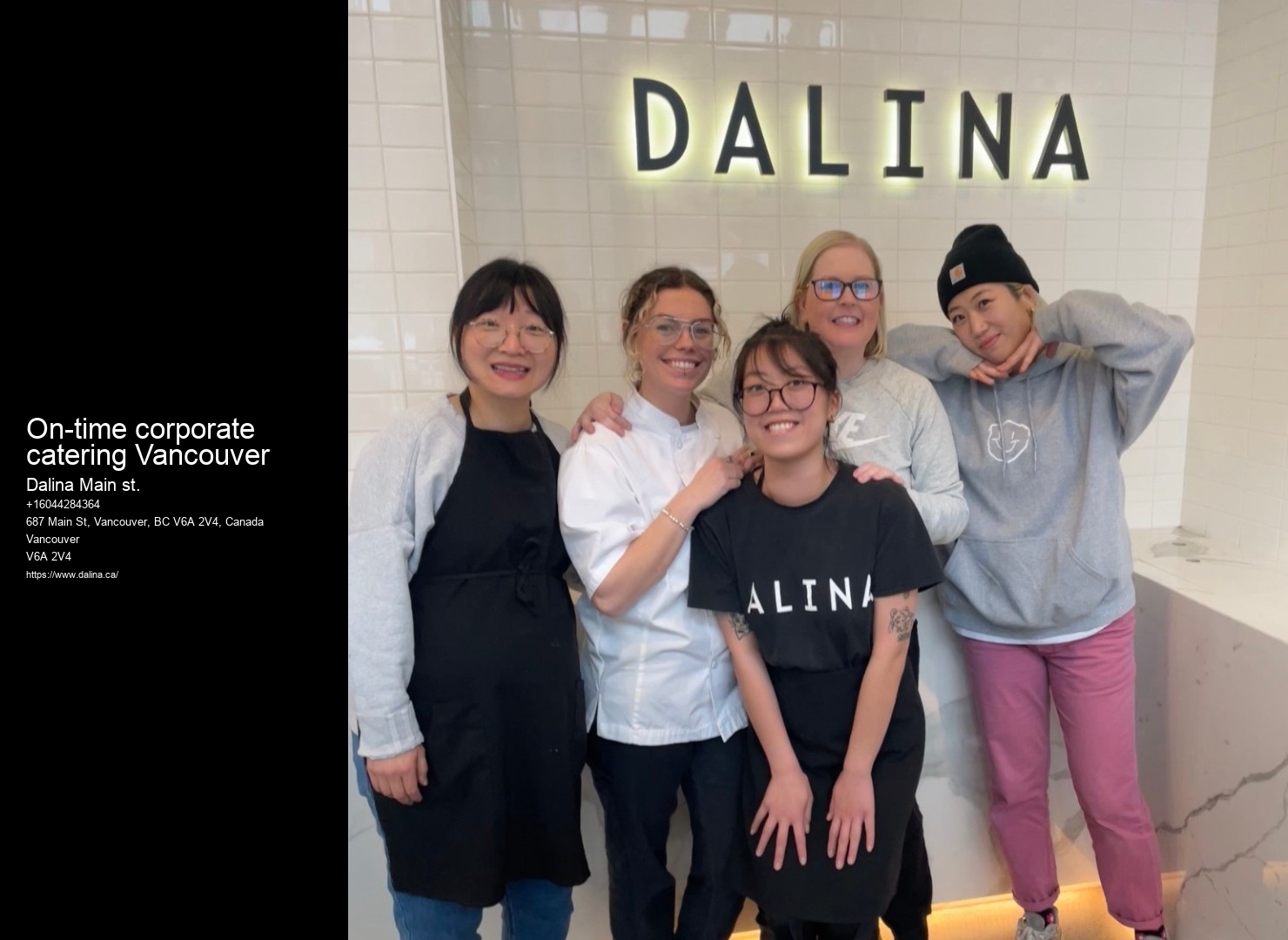 On-time corporate catering Vancouver