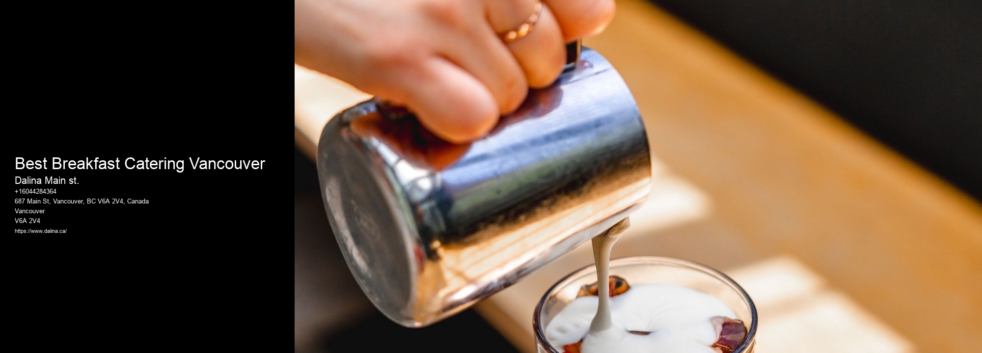 Customized Catering Best Breakfast Catering Vancouver