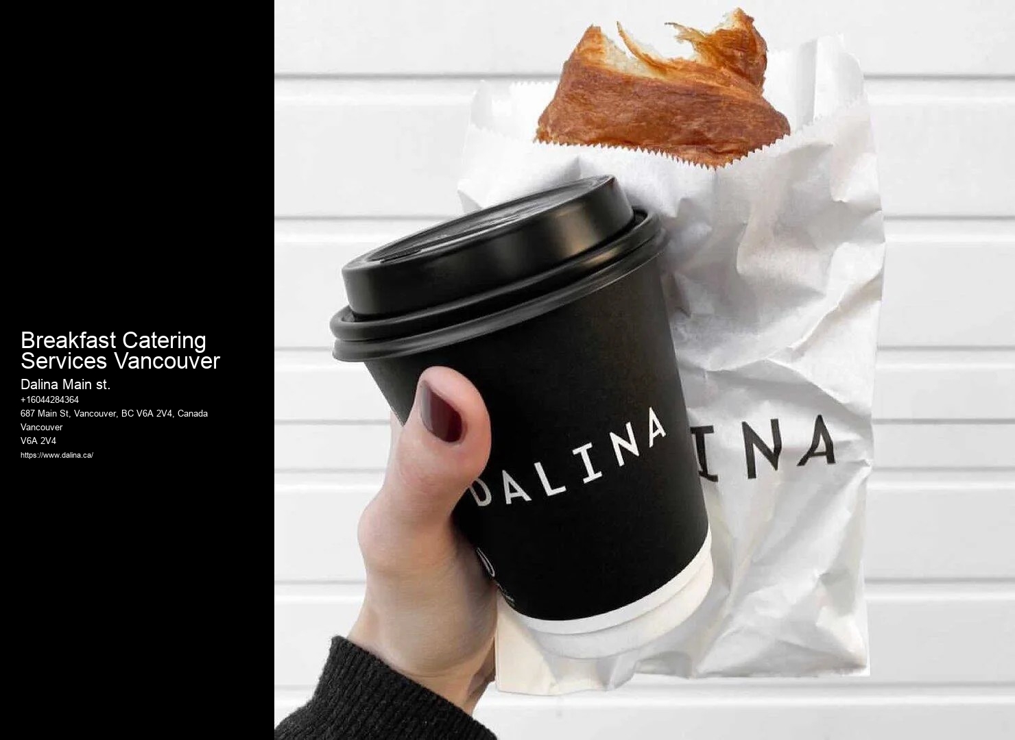 Breakfast Catering Services Vancouver Meal Prep Catering