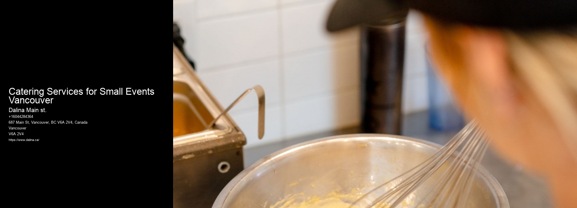 Wedding Catering Packages Catering Services for Small Events Vancouver