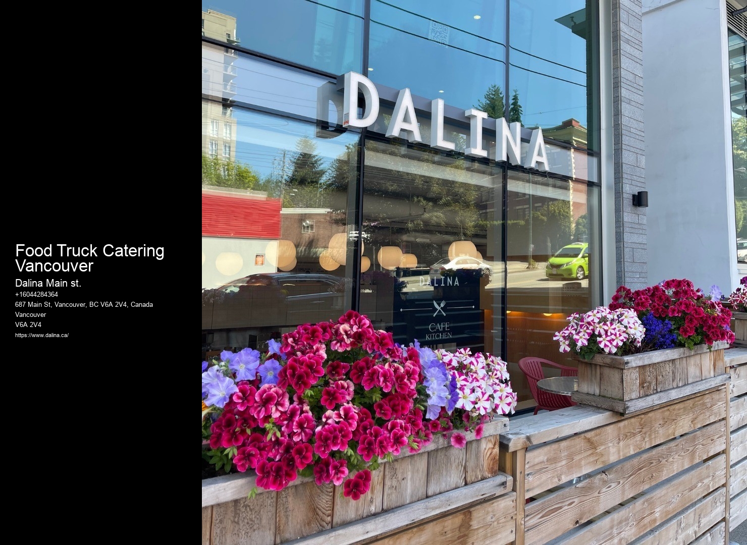 Catering Services Food Truck Catering Vancouver, BC