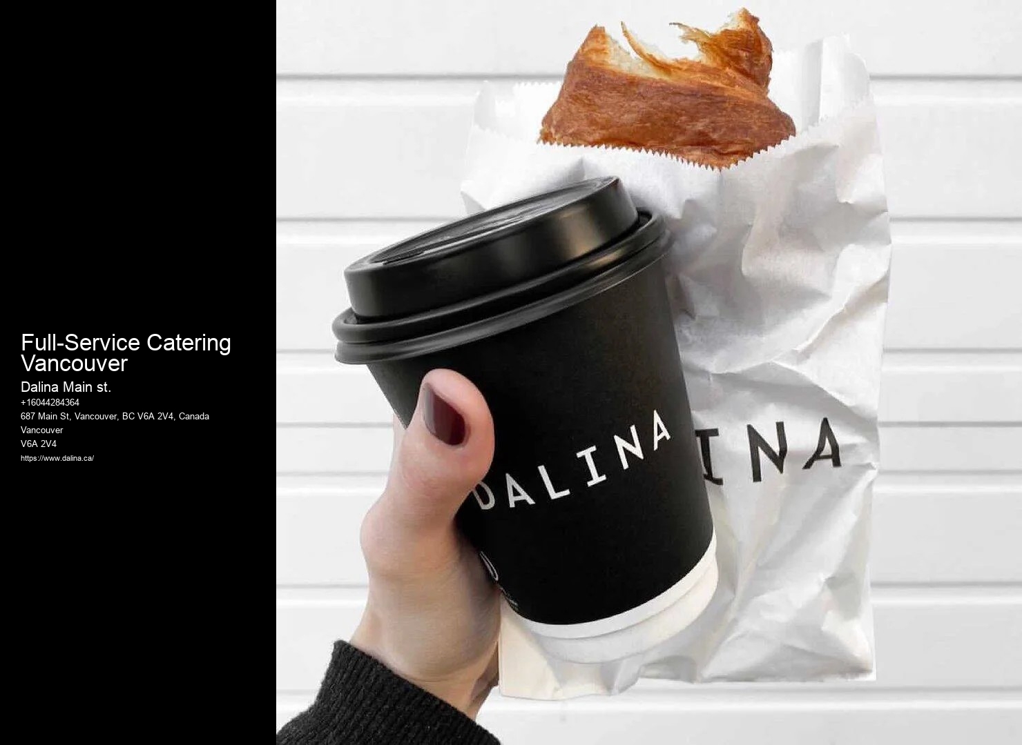 Full-Service Catering Vancouver gourmet catering services