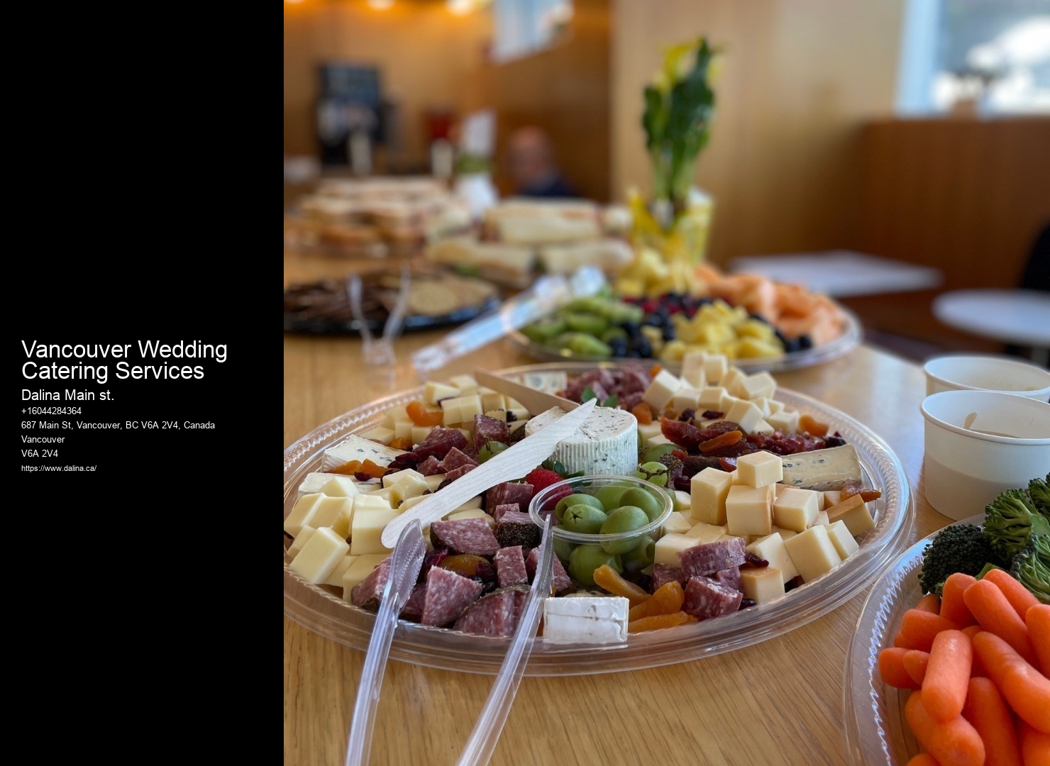 Office Catering Near Me Vancouver Wedding Catering Services