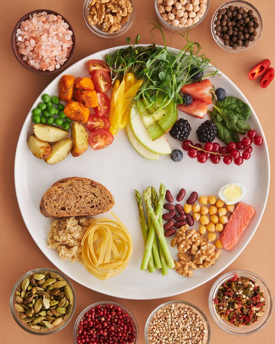 Different types of foods that are commonly boiled, such as vegetables, pasta, and eggs