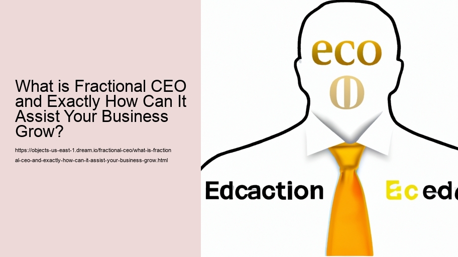 What is Fractional CEO and Exactly How Can It Assist Your Business Grow?